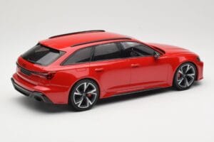 Audi RS6 C8 Avant Red Metallic Minichamps 1:18 155018010 Métal Moulé — image 2 sur 6