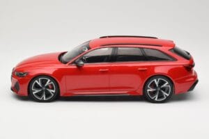 Audi RS6 C8 Avant Red Metallic Minichamps 1:18 155018010 Métal Moulé — image 3 sur 6