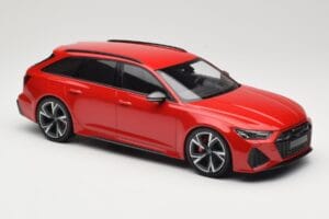 Audi RS6 C8 Avant Red Metallic Minichamps 1:18 155018010 Métal Moulé — image 4 sur 6