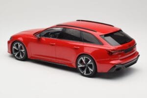 Audi RS6 C8 Avant Red Metallic Minichamps 1:18 155018010 Métal Moulé — image 5 sur 6