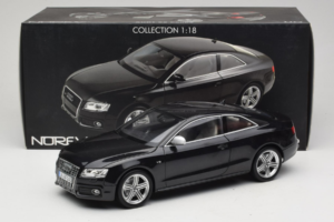 Audi S5 B8 Coupe Noir Norev 1:18 188360 Métal Moulé — image 8 sur 8