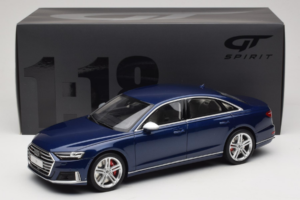Audi S8 D5 Bleu GT Spirit 1:18 GT313 Résine — image 6 sur 6