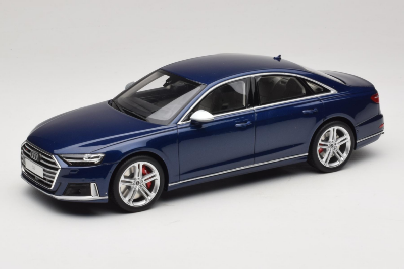 Audi S8 D5 Bleu GT Spirit 1:18 GT313 Résine