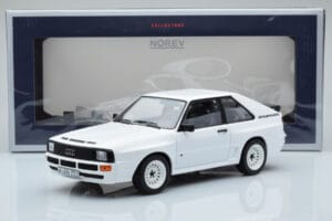 Audi Sport Quattro Blanc Norev 1:18 188313 Métal Moulé — image 6 sur 6