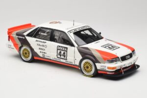 Audi V8 Quattro DTM #44 Team AZR F. Jelinski 1991 Minichamps 1:18 100911044 Métal Moulé — image 7 sur 8