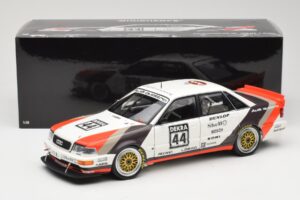 Audi V8 Quattro DTM #44 Team AZR F. Jelinski 1991 Minichamps 1:18 100911044 Métal Moulé — image 8 sur 8