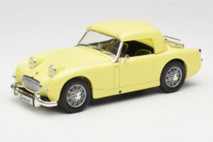 Austin-Healey Sprite Mk1 Jaune Revell 1:18 8835 Métal Moulé