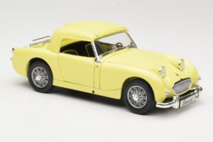 Austin-Healey Sprite Mk1 Jaune Revell 1:18 8835 Métal Moulé — image 6 sur 8