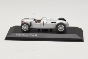 Auto Union Typ B #1 Argent Minichamps 1:43 5031300313 Métal Moulé