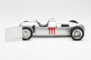 Auto Union Type C #111 H. Stuck Schauinsland Hillclimb Germany 1937 CMC 1:18 M-162 Métal Moulé — image 3 sur 6