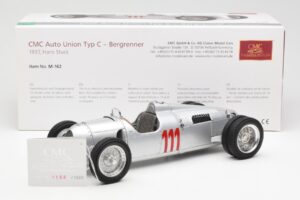 Auto Union Type C #111 H. Stuck Schauinsland Hillclimb Germany 1937 CMC 1:18 M-162 Métal Moulé — image 6 sur 6