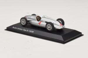 Auto Union Typ D #4 Argent Minichamps 1:43 5030900703 Métal Moulé — image 3 sur 4