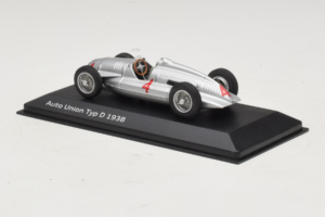 Auto Union Typ D #4 Argent Minichamps 1:43 5030900703-R1 Métal Moulé — image 3 sur 4