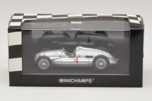 Auto Union Typ D #4 Argent Minichamps 1:43 5030900703-R1 Métal Moulé — image 4 sur 4