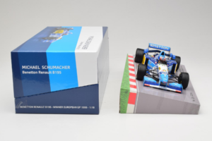 Benetton B195 Renault #1 M. Schumacher European GP Winner F1 World Champion 1995 Minichamps 1:18 513953201 Métal Moulé — image 6 sur 7