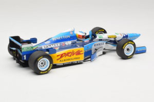 Benetton B195 Renault #1 M. Schumacher Benetton Formula French Grand Prix Winner 1995 Minichamps 1:18 100950001 Métal Moulé — image 2 sur 7