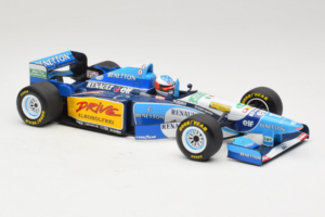 Benetton B195 Renault #1 M. Schumacher Benetton Formula French Grand Prix Winner 1995 Minichamps 1:18 100950001 Métal Moulé — image 4 sur 7