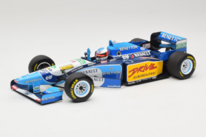 Benetton B195 Renault #1 M. Schumacher Benetton Formula French Grand Prix Winner 1995 Minichamps 1:18 100950001 Métal Moulé