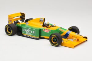 Benetton Ford B193B #5 R. Patrese 3rd Place British GP 1993 Minichamps 1:18 110930906 Métal Moulé — image 4 sur 6
