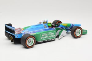 Benetton Ford B194 #5 M. Schumacher Demonstration Run Belgian GP 2017 Minichamps 1:18 510941705 Métal Moulé — image 2 sur 6