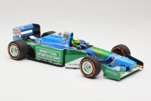 Benetton Ford B194 #5 M. Schumacher Demonstration Run Belgian GP 2017 Minichamps 1:18 510941705 Métal Moulé — image 4 sur 6