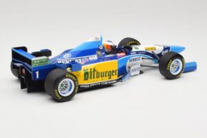 Benetton Renault B195 #1 M. Schumacher Winner Belgian GP 1995 Minichamps 1:18 510952901 Métal Moulé — image 2 sur 6