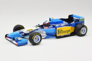 Benetton Renault B195 #1 M. Schumacher Winner Belgian GP 1995 Minichamps 1:18 510952901 Métal Moulé