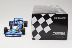 Benetton Renault B195 #1 M. Schumacher Winner Belgian GP 1995 Minichamps 1:18 510952901 Métal Moulé — image 6 sur 6