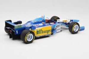 Benetton Renault B195 #1 M. Schumacher Winner German GP 1995 Minichamps 1:18 510952701 Métal Moulé — image 2 sur 6