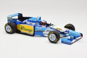 Benetton Renault B195 #1 M. Schumacher Winner German GP 1995 Minichamps 1:18 510952701 Métal Moulé — image 4 sur 6