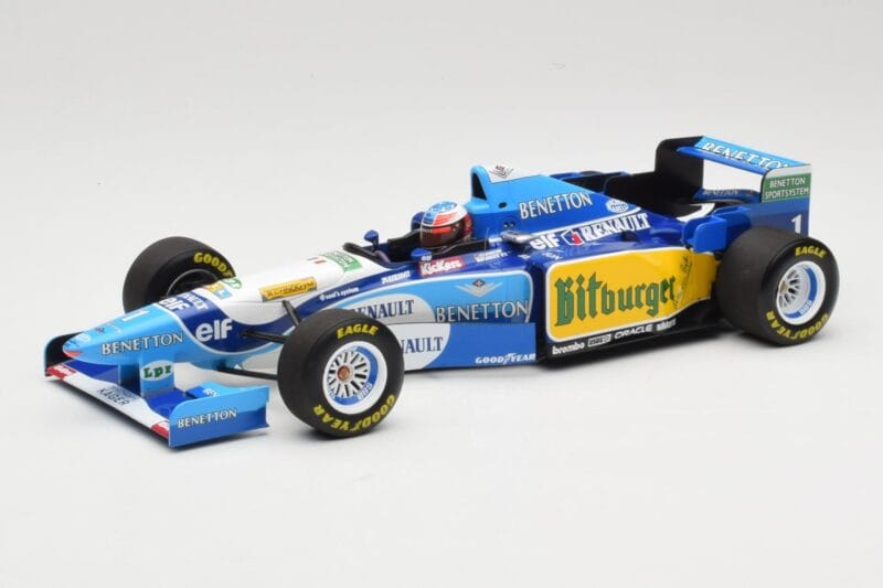 Benetton Renault B195 #1 M. Schumacher Winner German GP 1995 Minichamps 1:18 510952701 Métal Moulé