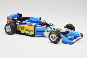 Benetton Renault B195 #1 M. Schumacher Winner Monaco GP 1995 Minichamps 1:18 510952301 Métal Moulé — image 4 sur 6