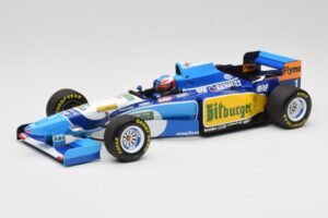 Benetton Renault B195 #1 M. Schumacher Winner Monaco GP 1995 Minichamps 1:18 510952301 Métal Moulé