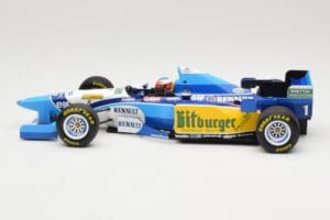 Benetton Renault B195 #1 M. Schumacher Winner Pacific GP F1 World Champion 1995 Minichamps 1:18 510953301 Métal Moulé — image 3 sur 6