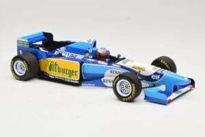 Benetton Renault B195 #1 M. Schumacher Winner Pacific GP F1 World Champion 1995 Minichamps 1:18 510953301 Métal Moulé — image 4 sur 6