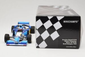 Benetton Renault B195 #1 M. Schumacher Winner Pacific GP F1 World Champion 1995 Minichamps 1:18 510953301 Métal Moulé — image 6 sur 6