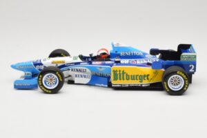 Benetton Renault B195 #2 J. Herbert Winner British GP 1995 Minichamps 1:18 110950802 Métal Moulé — image 3 sur 6
