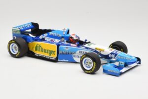 Benetton Renault B195 #2 J. Herbert Winner British GP 1995 Minichamps 1:18 110950802 Métal Moulé — image 4 sur 6