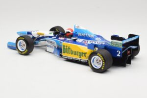 Benetton Renault B195 #2 J. Herbert Winner British GP 1995 Minichamps 1:18 110950802 Métal Moulé — image 5 sur 6