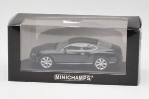 Bentley Continental GT Beluga Noir Minichamps 1:43 436139980 Métal Moulé — image 4 sur 4