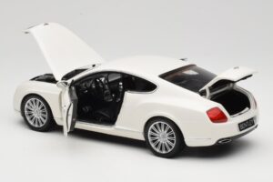 Bentley Continental GT Blanc Minichamps 1:18 100139621 Métal Moulé — image 5 sur 8