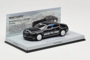 Bentley Continental GT World Record Car on Ice Noir Minichamps 1:43 436139026-O Métal Moulé — image 2 sur 4