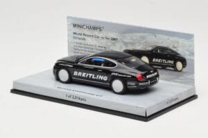 Bentley Continental GT World Record Car on Ice Noir Minichamps 1:43 436139026-O Métal Moulé — image 3 sur 4