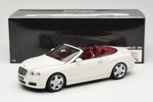 Bentley Continental GTC Blanc Minichamps 1:18 100139032 Métal Moulé — image 8 sur 8