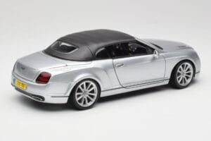 Bentley Continental Supersports Cabriolet 1ère Génération Argent Bburago 1:18 18-11037S Métal Moulé — image 3 sur 8