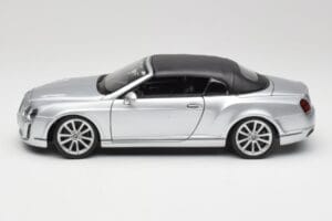 Bentley Continental Supersports Cabriolet 1ère Génération Argent Bburago 1:18 18-11037S Métal Moulé — image 4 sur 8