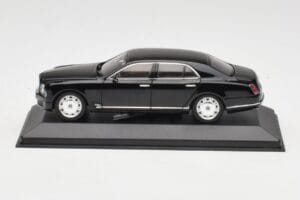 Bentley Mulsanne Noir Minichamps 1:43 436139900 Métal Moulé
