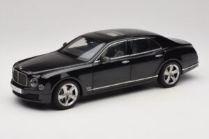Bentley Mulsanne Speed Onyx Black Kyosho 1:18 08910NX Métal Moulé
