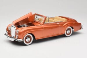 Bentley Type S2 Mulliner Cabriolet Tudor Orange Métallisé Solido 1:18 8007 Métal Moulé — image 2 sur 8