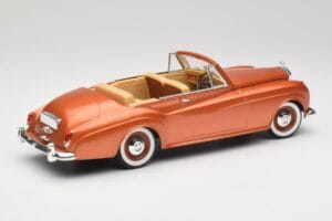 Bentley Type S2 Mulliner Cabriolet Tudor Orange Métallisé Solido 1:18 8007 Métal Moulé — image 3 sur 8